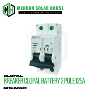 Breaker Clopal  Battery 2 Pole 125A