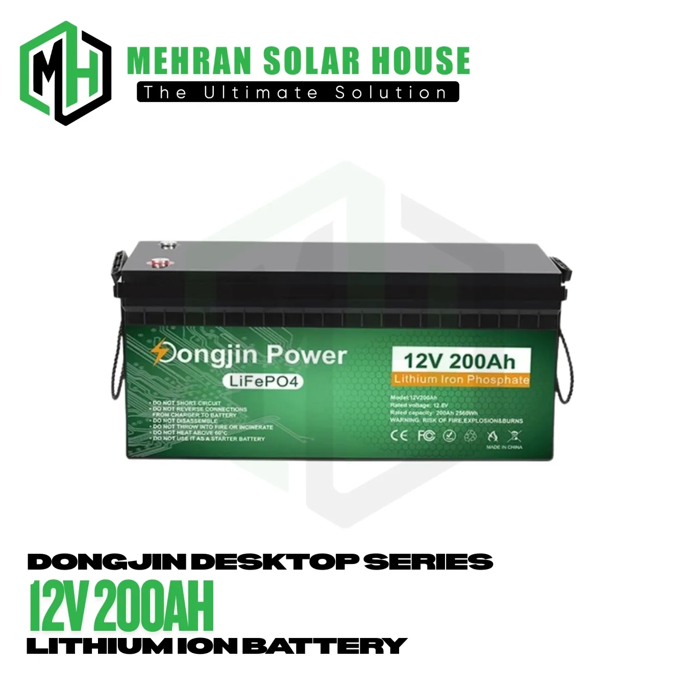 Dong-jin 12V 200AH desktop