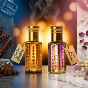 COUPLE COMBO – Oud For Greatness (For Him) + Dela AlSabaya (For Her)